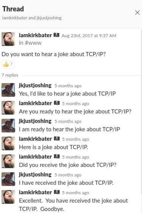 Joke TCP