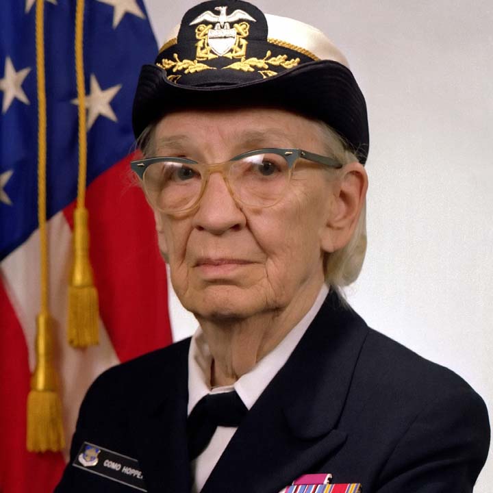 Photo de Grace Hopper récemment