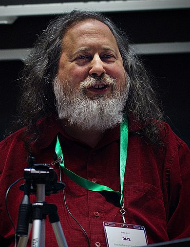 Richard Stallman à LibrePlanet 2019