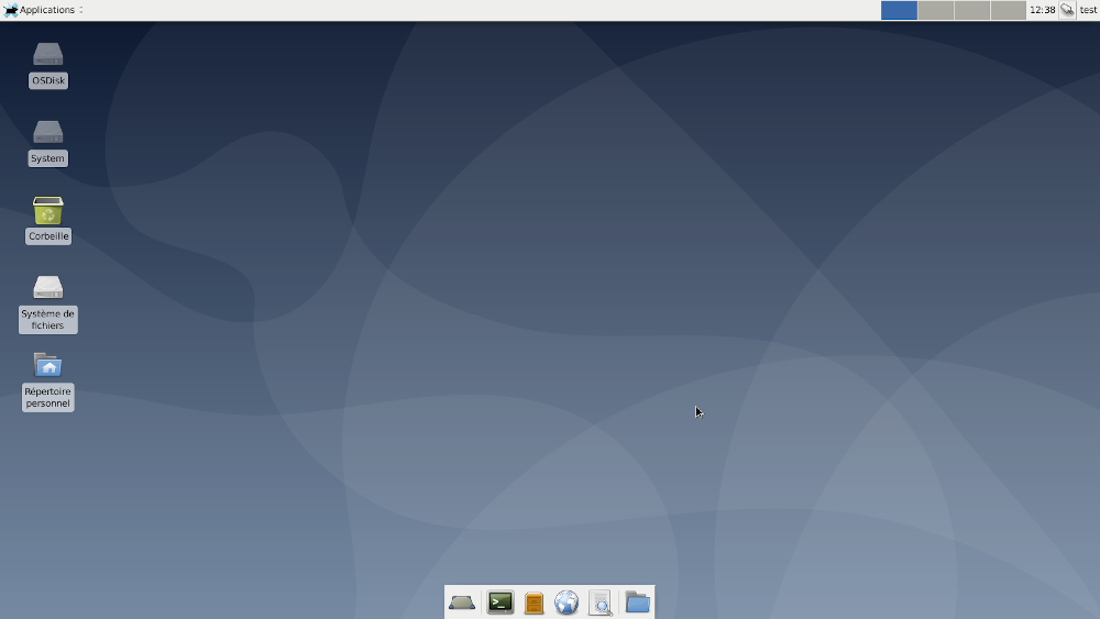 Bureau XFCE